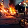 Car Fire at Gas Station